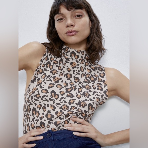 Zara Tops - Zara HIGH NECK BODYSUIT
